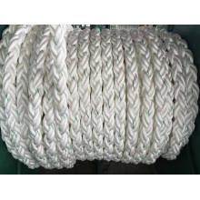 Corde en nylon de corde d&#39;amarrage de corde de filament de polypropylène de 8 brins